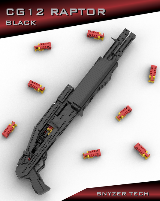 CG12 Raptor [Black] By Snyzer Tech (PDF BOOK ONLY )
