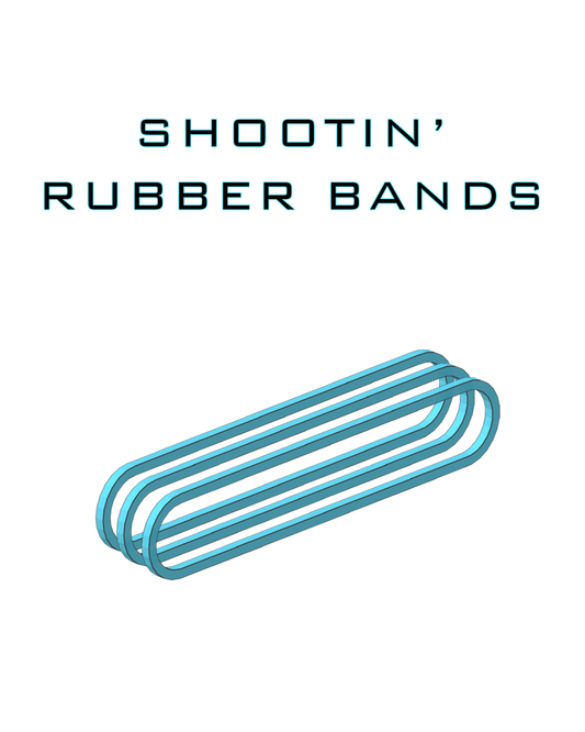 Shootin' Rubber Bands - Cyan